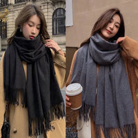 Luxurious Cashmere Blend Checkered Scarf™